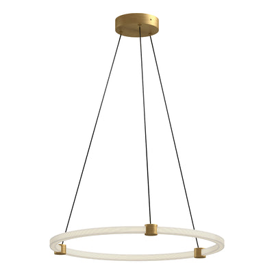 Bruni 24-in Aluminum Pendant