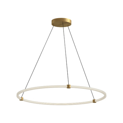 Bruni 40-in Aluminum Pendant