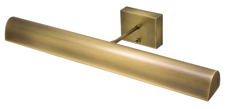 24-inch Classic Traditional Antique Brass Battery Picture Light