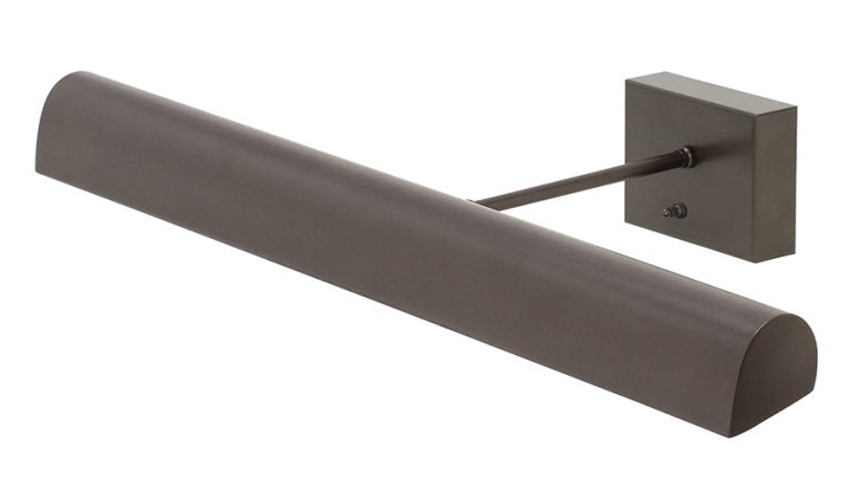 24-inch Classic Traditional Mahogany Bronze Battery Picture Light