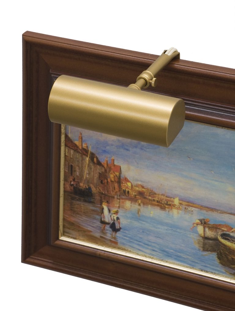 5-inch Classic Contemporary Gold Plug-In Picture Light