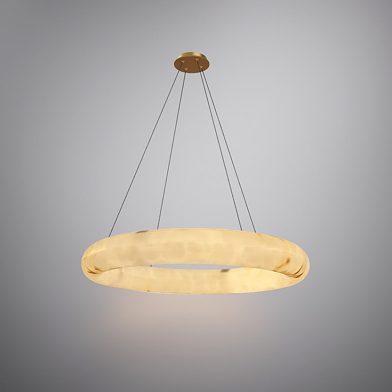 Marbella 20-in Chandelier Soft Aged Brass  Dimmable 25W