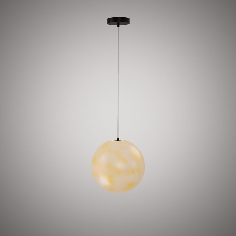 2 Lights Nova 24-in Chandelier Matte Black  Dimmable