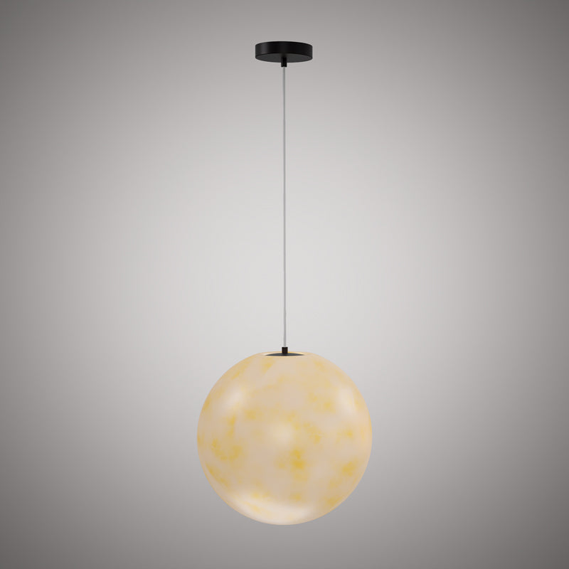 3 Lights Nova 32-in Chandelier Matte Black  Dimmable