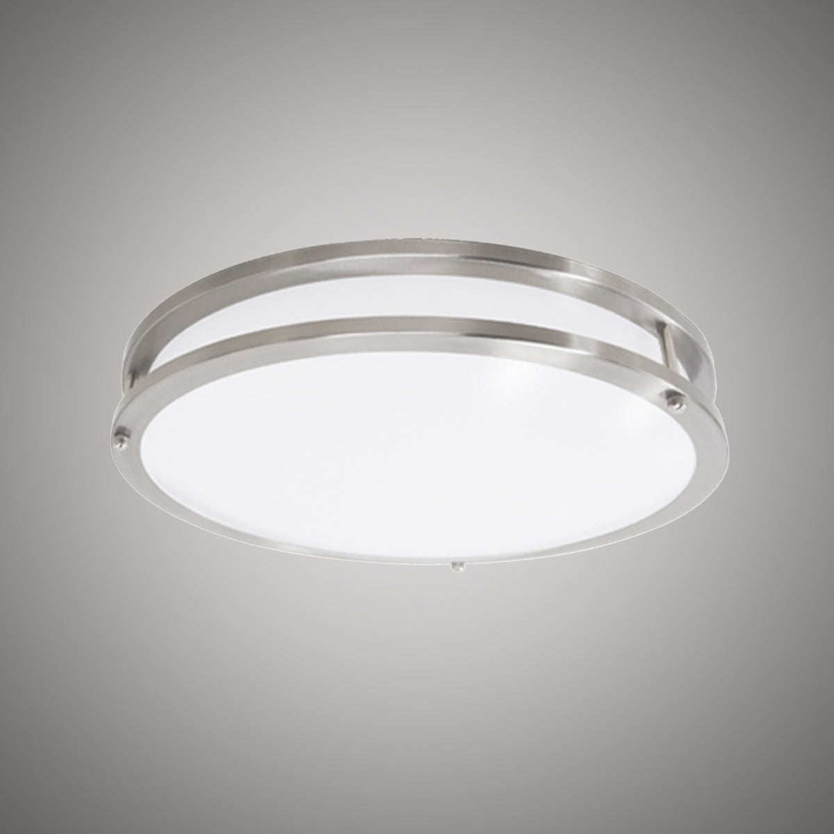 Metro 16-in  Brushed nickel  Dimmable 35W