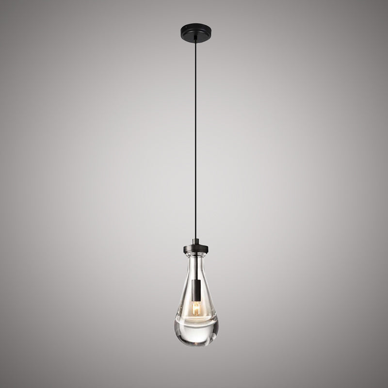1 Lights Loft single pendant Matte Black  Dimmable 40W