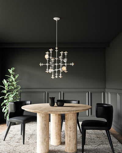 Cadence 29-in Steel Chandelier
