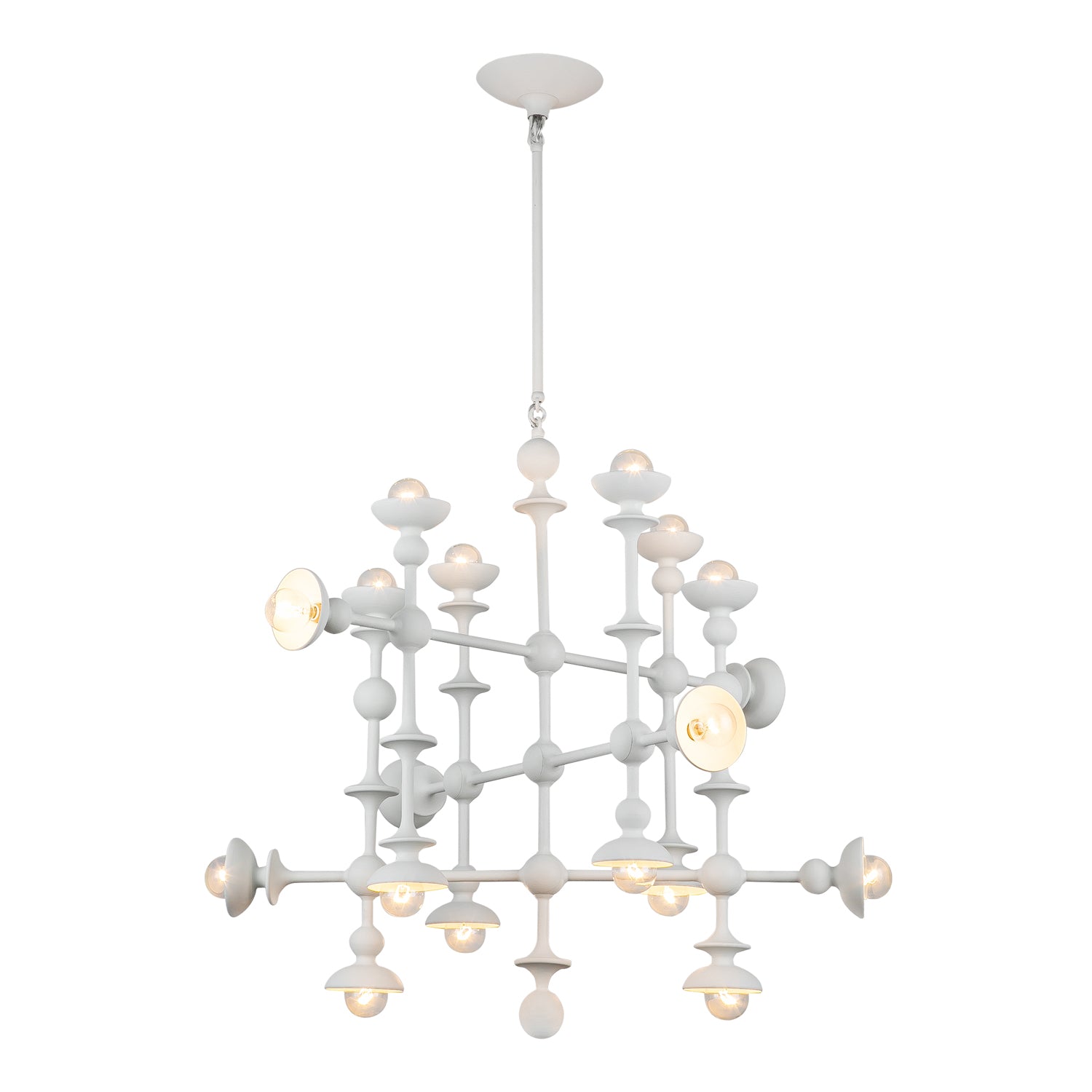 Cadence 29-in Steel Chandelier