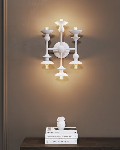 Cadence 11-in 6 Lights Steel Vanity Light
