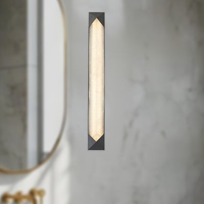 Caesar 25-in Steel Vanity Light