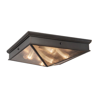 Cairo 19-in Steel Flush Mount