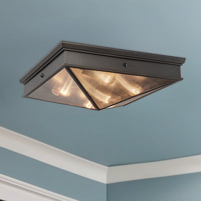 Cairo 19-in Steel Flush Mount