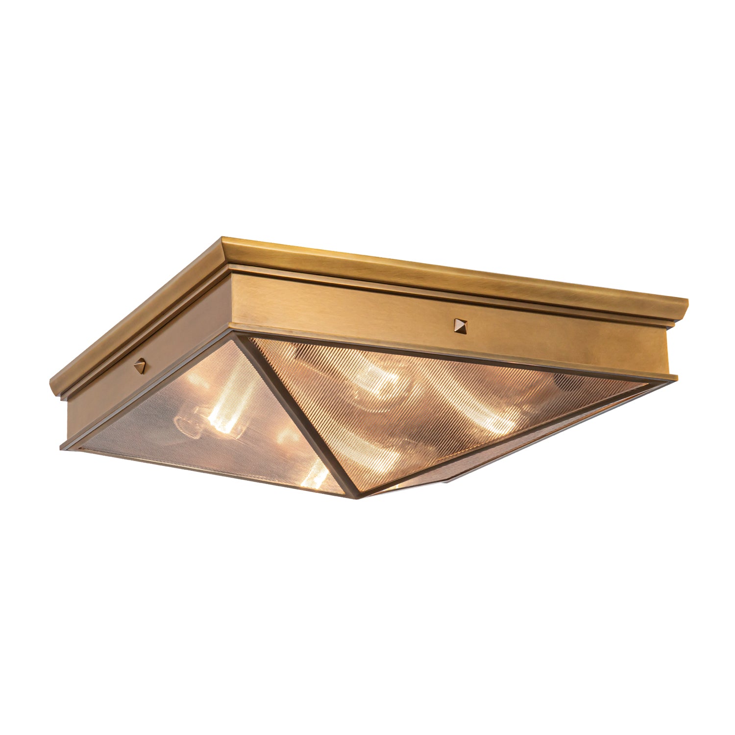 Cairo 19-in Steel Flush Mount