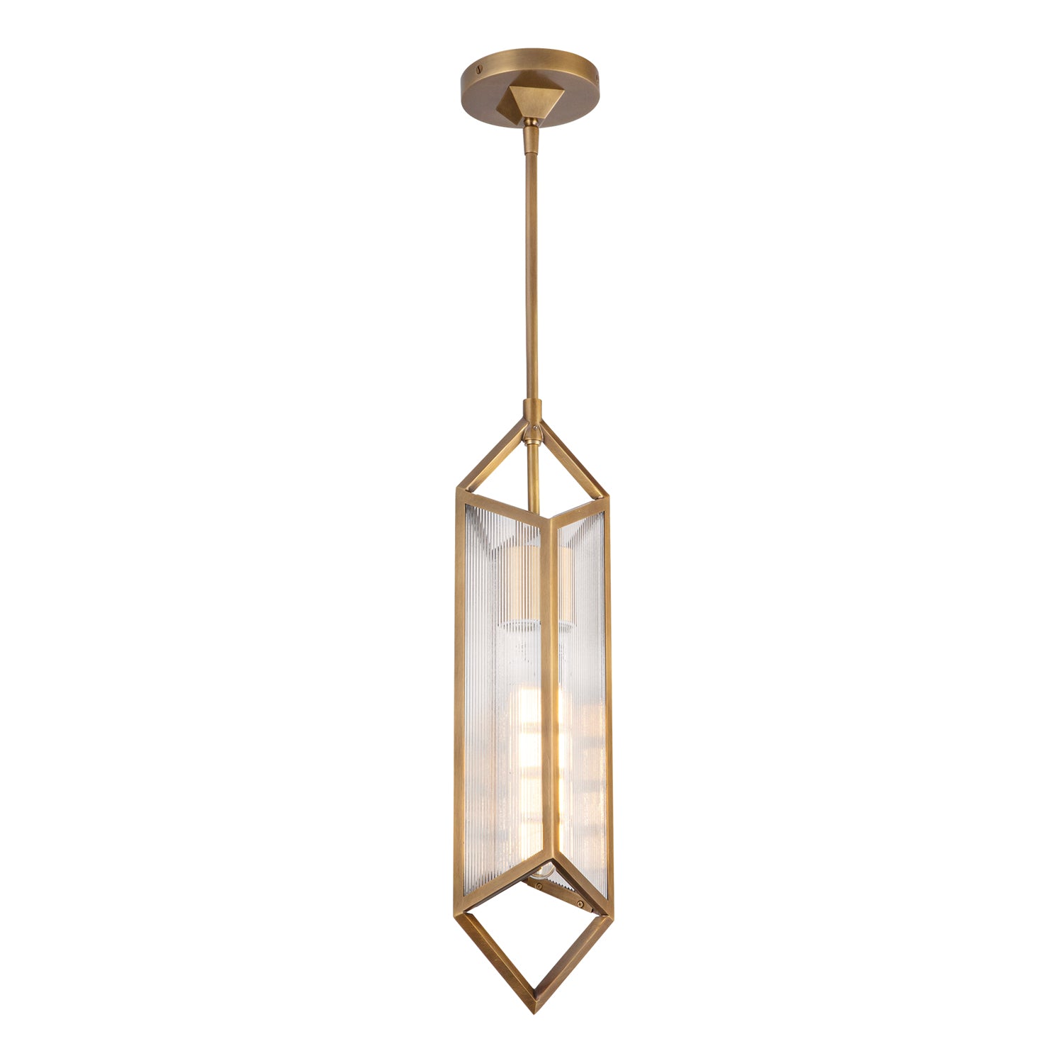 Cairo 19-in Steel Pendant