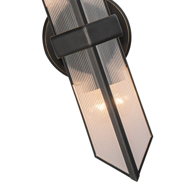 Cairo 15-in Steel Vanity Light