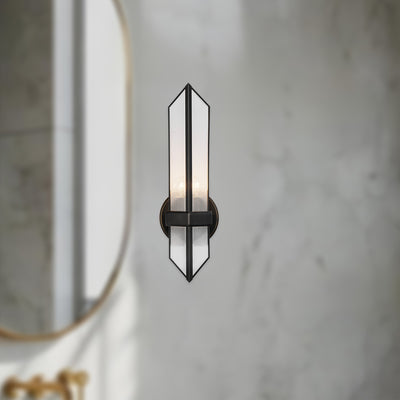 Cairo 4-in Steel Vanity Light