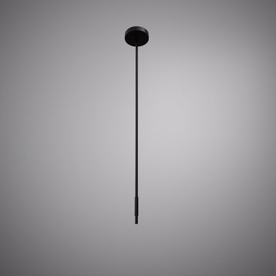 Matte Black Replacement Downrod For Pandents
