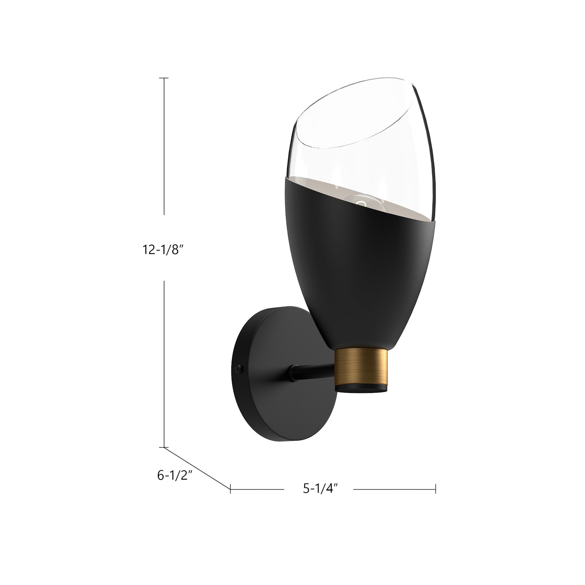 Capri 5-in 1 Light Steel Vanity Light
