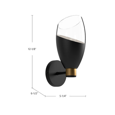Capri 5-in 1 Light Steel Vanity Light