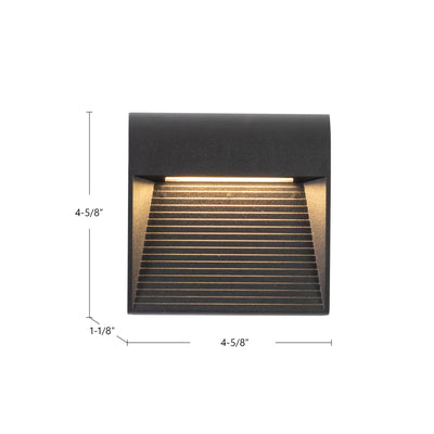 Casa 5-in Aluminum Outdoor Wall Sconce