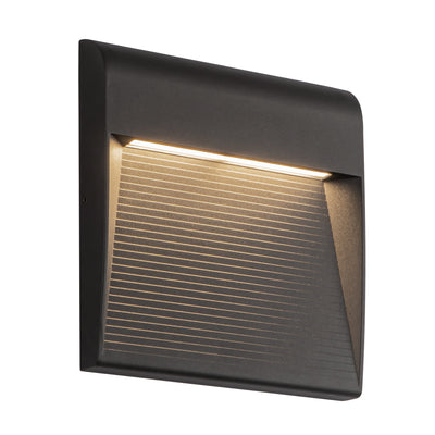 Casa 9-in Steel Outdoor Step Light