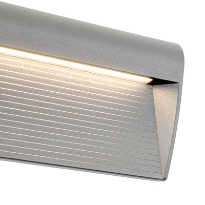 Casa 12-in Steel Outdoor Step Light