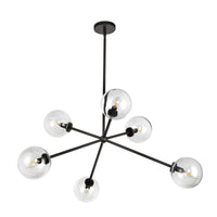Cassia 40-in Steel Chandelier