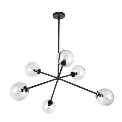 Cassia 40-in Steel Chandelier
