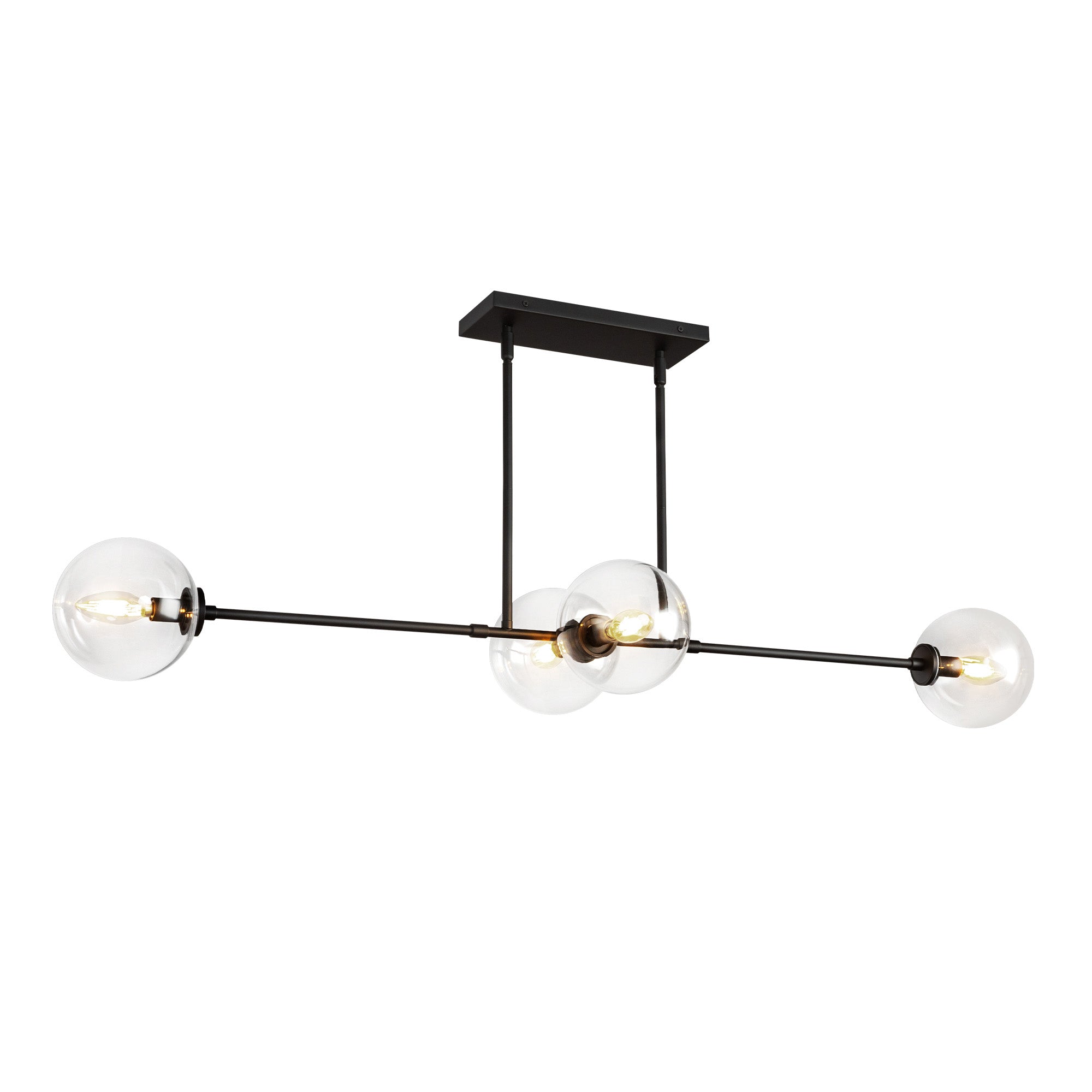 Cassia 48-in Steel Linear Pendant