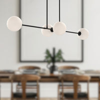 Cassia 48-in Steel Linear Pendant