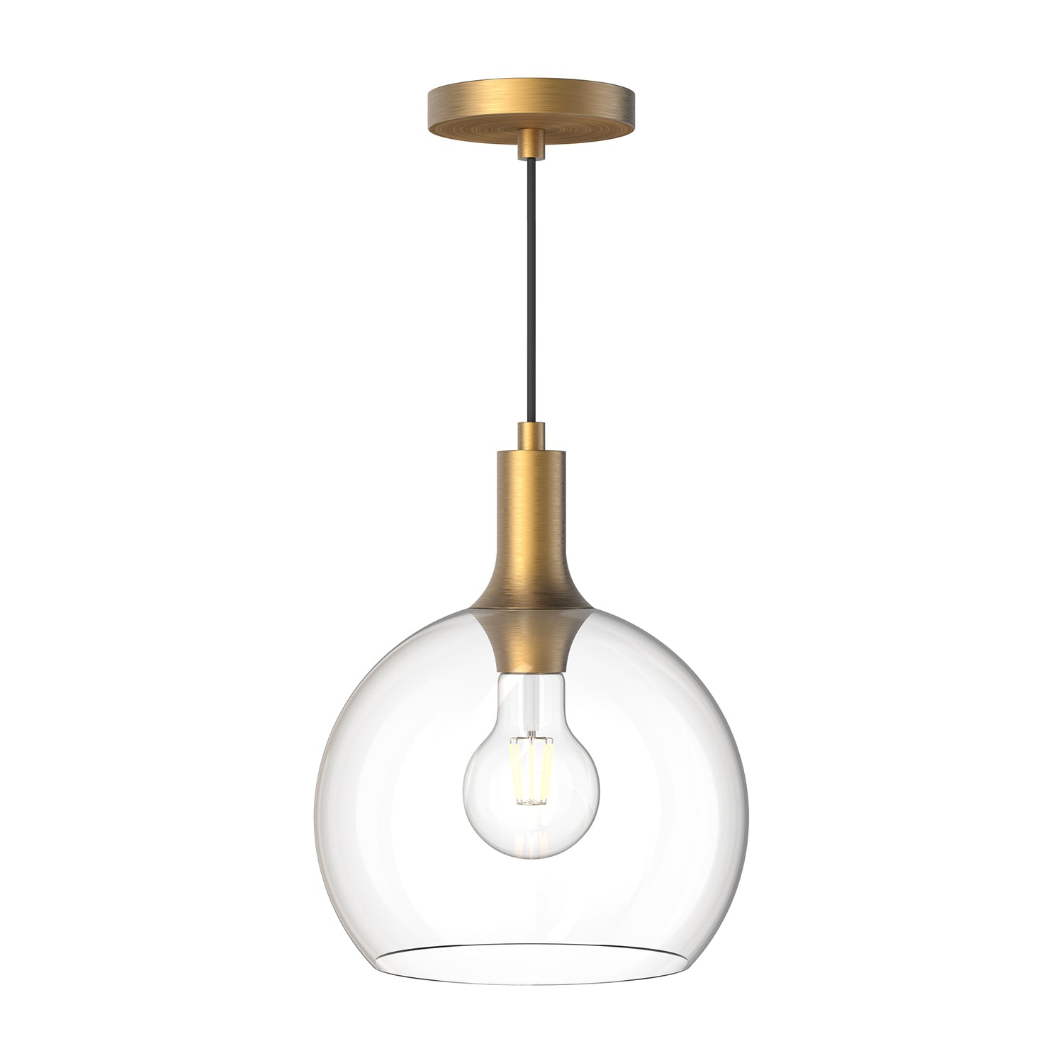 Castilla 10-in Steel Pendant