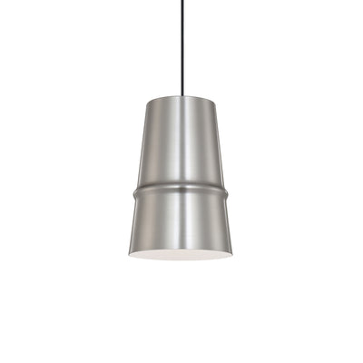 Castor 8-in Steel Pendant