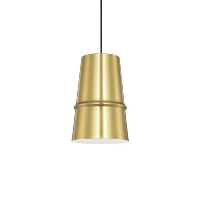 Castor 8-in Steel Pendant
