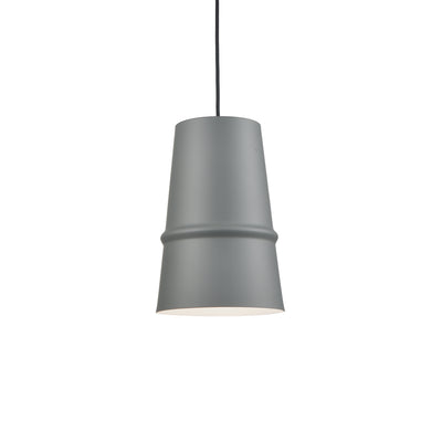 Castor 8-in Steel Pendant