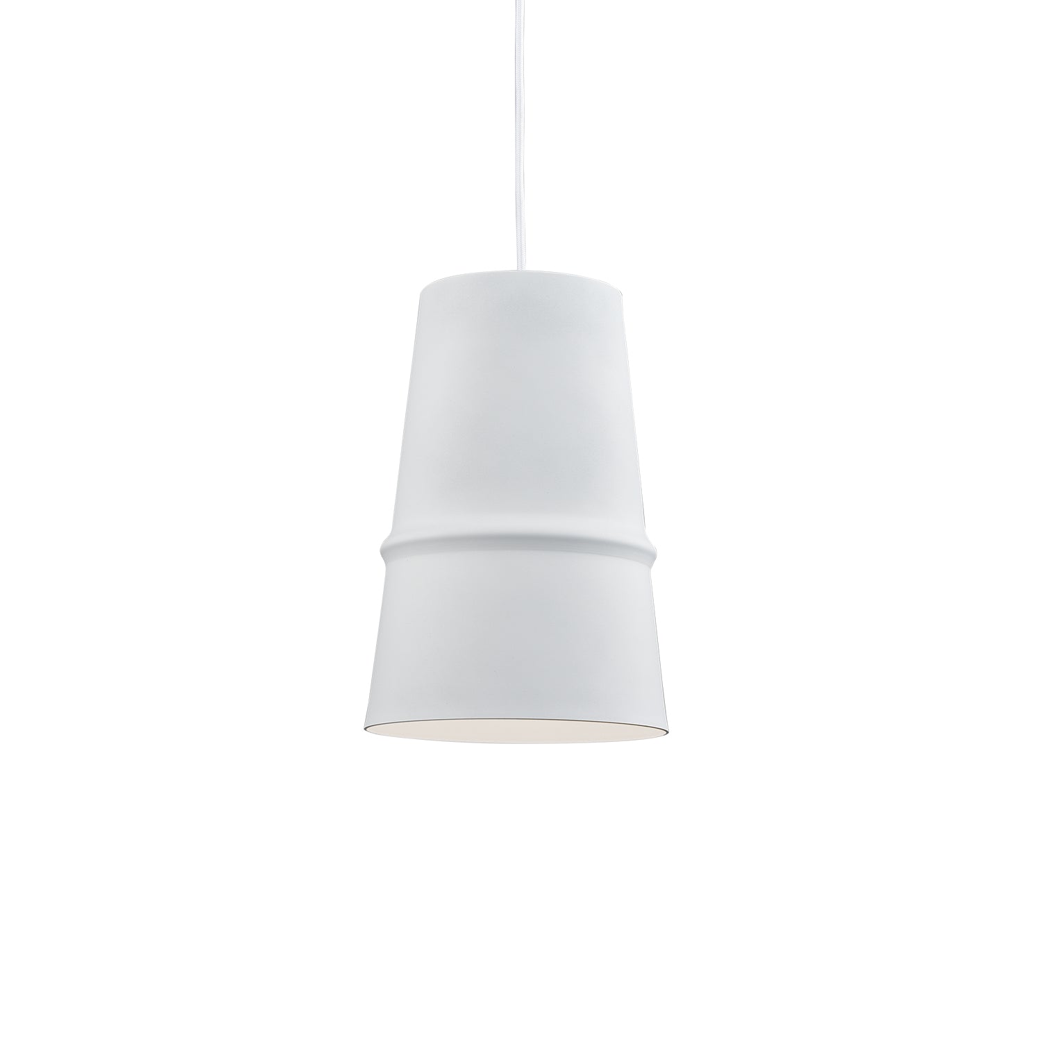 Castor 8-in Steel Pendant