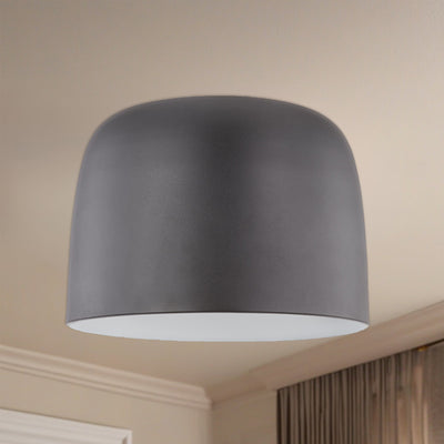 Cayne 12-in Steel Flush Mount