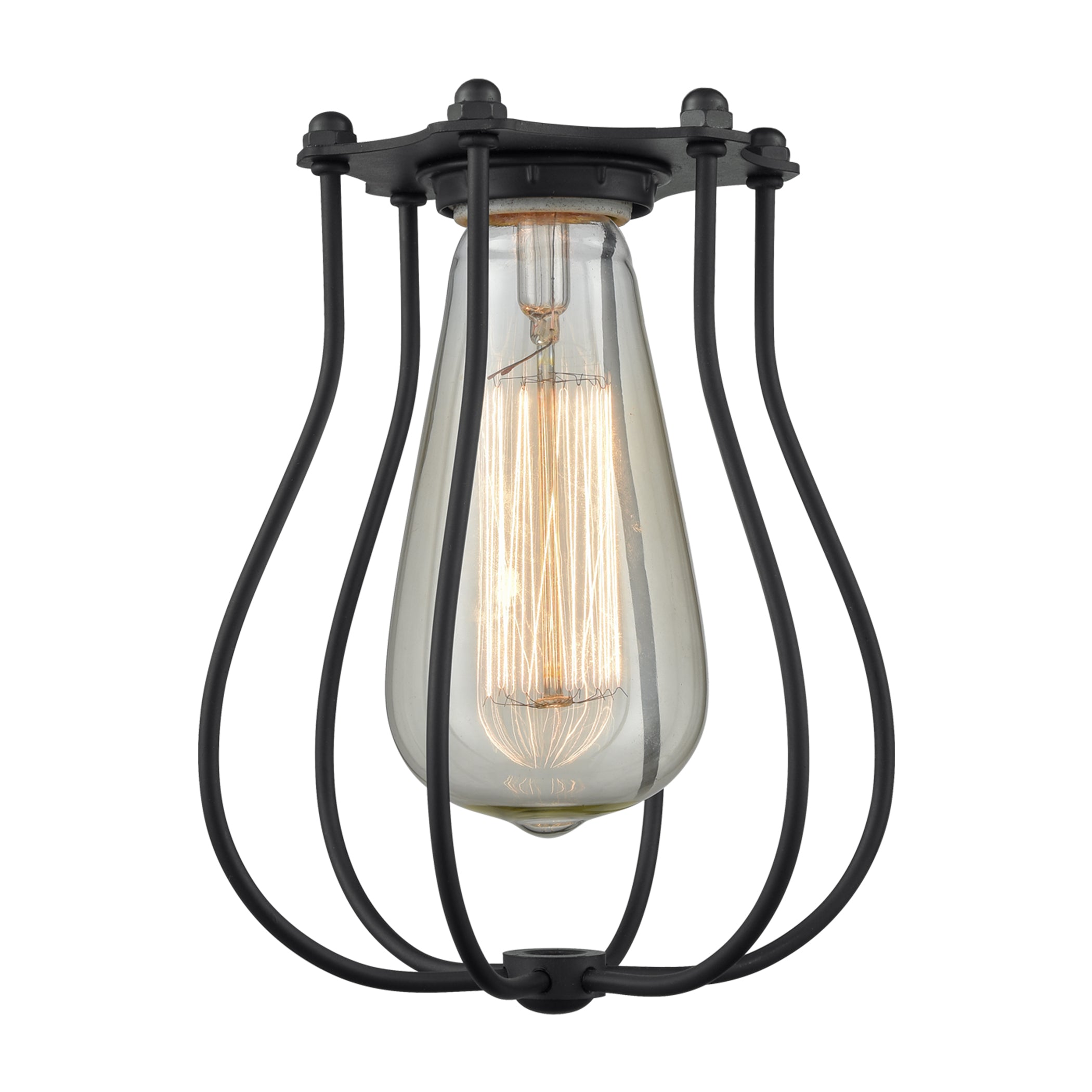 Austere Metal Shade Matte Black Finish