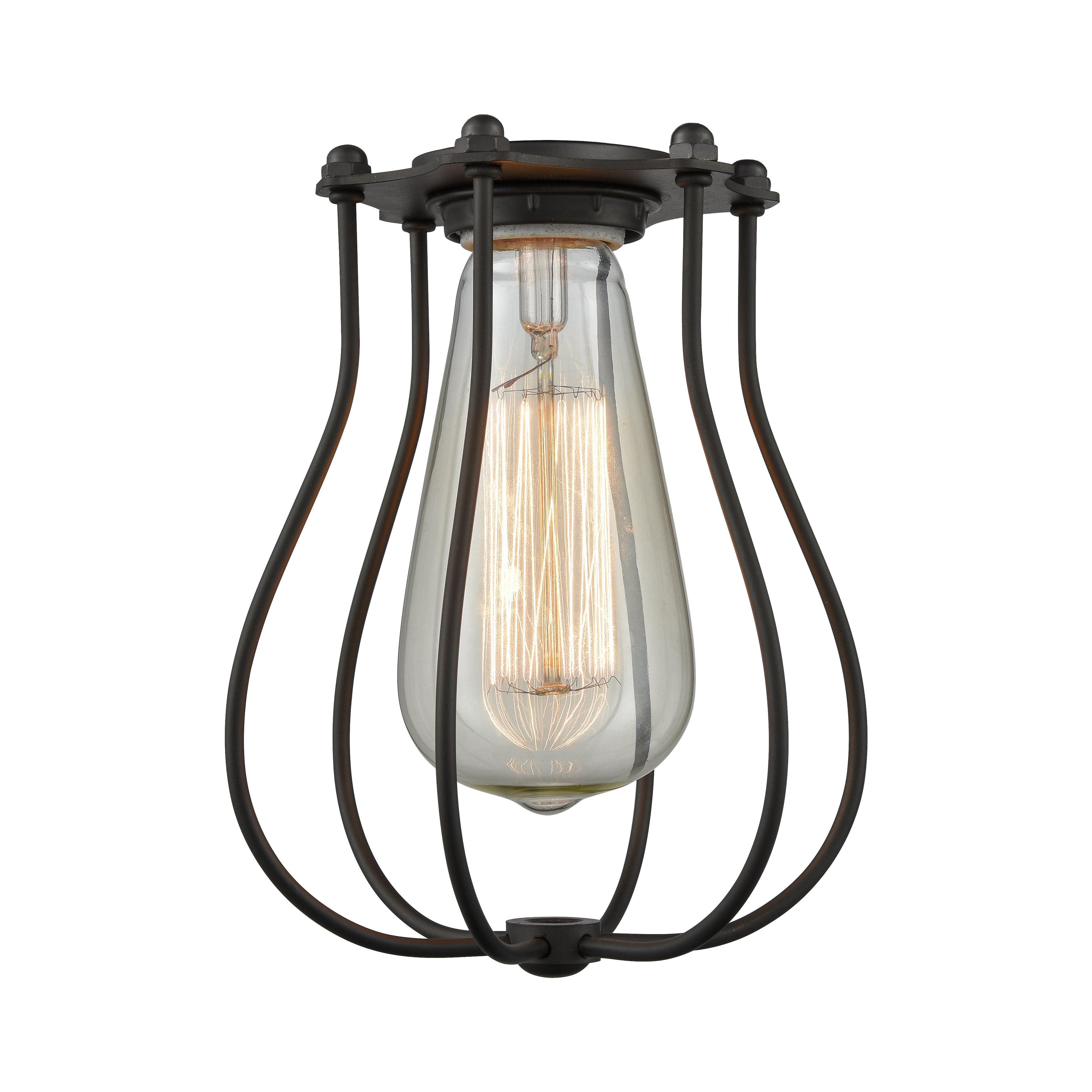 Austere Metal Shade Matte Black Finish