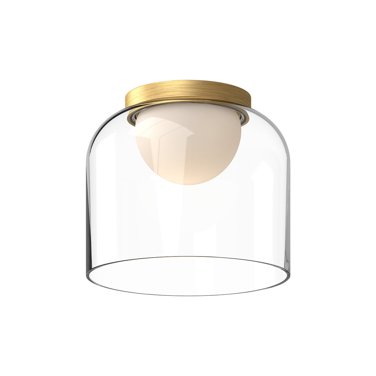Cedar 8-in Aluminum Flush Mount