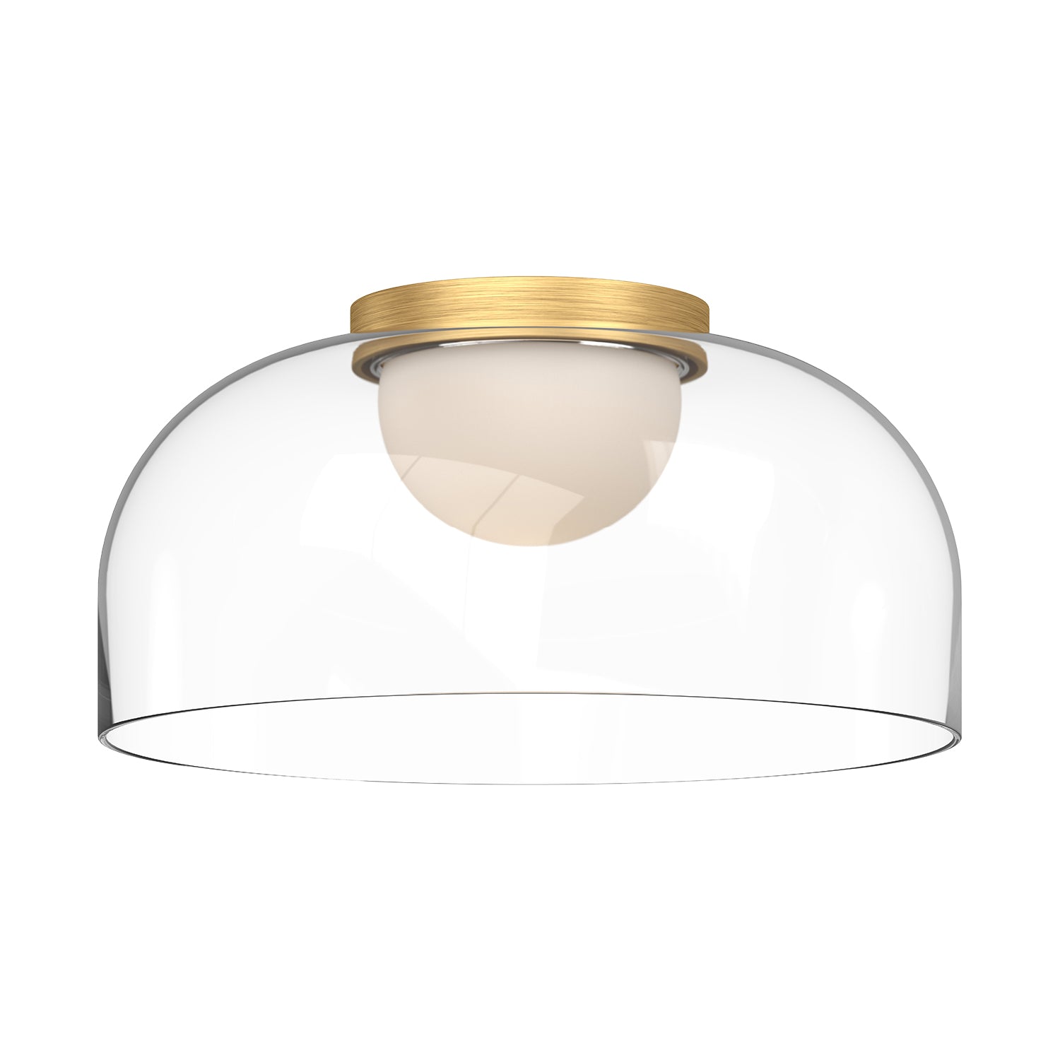 Cedar 12-in Aluminum Flush Mount