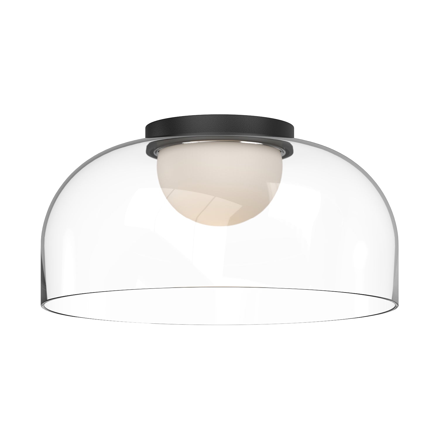 Cedar 12-in Aluminum Flush Mount