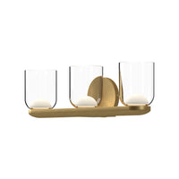 Cedar 20-in Aluminum Vanity Light