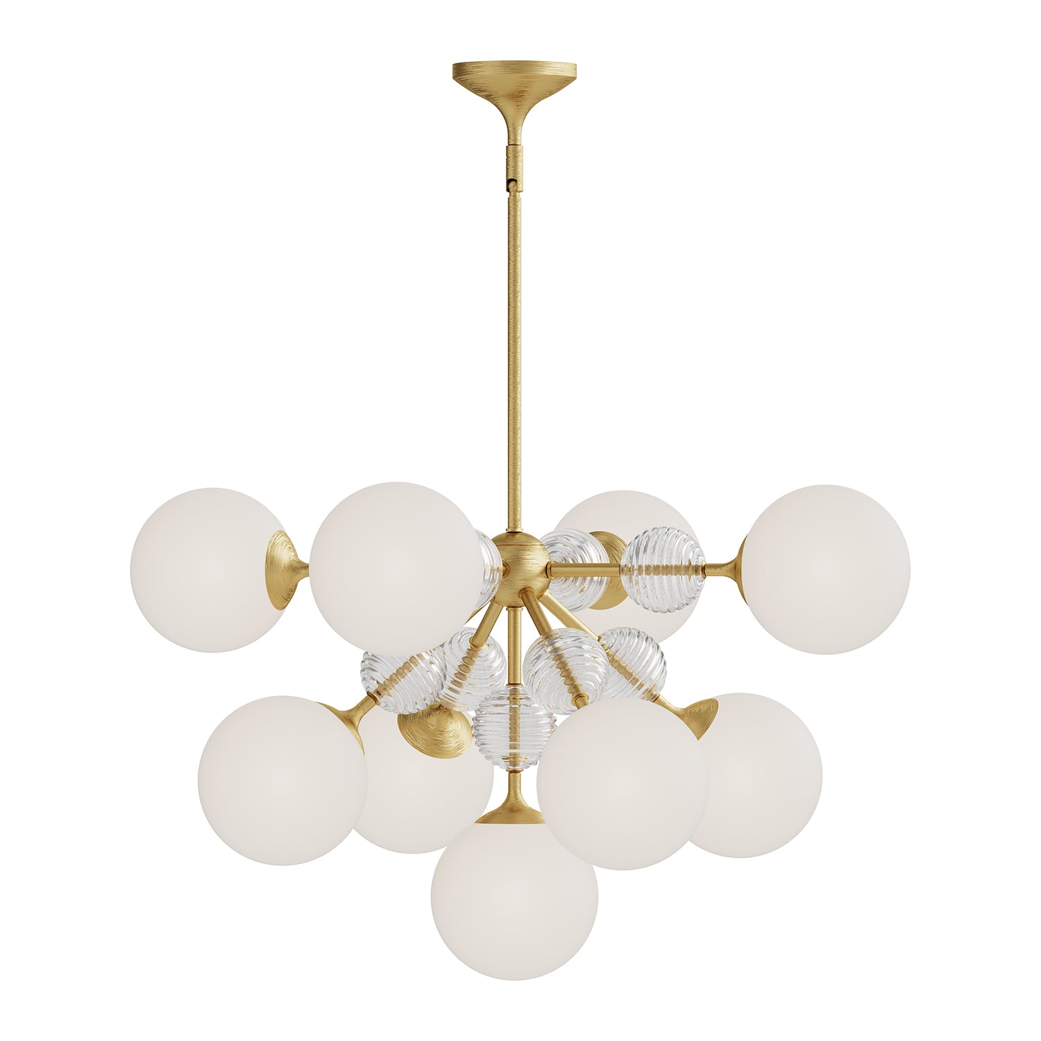 Celia 31-in Steel Chandelier