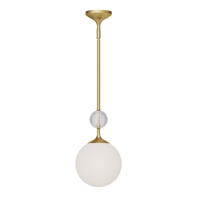 Celia 8-in Steel Pendant