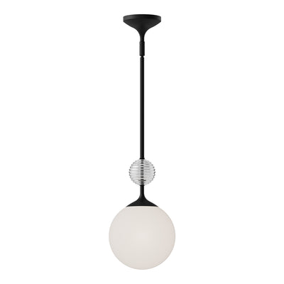 Celia 8-in Steel Pendant