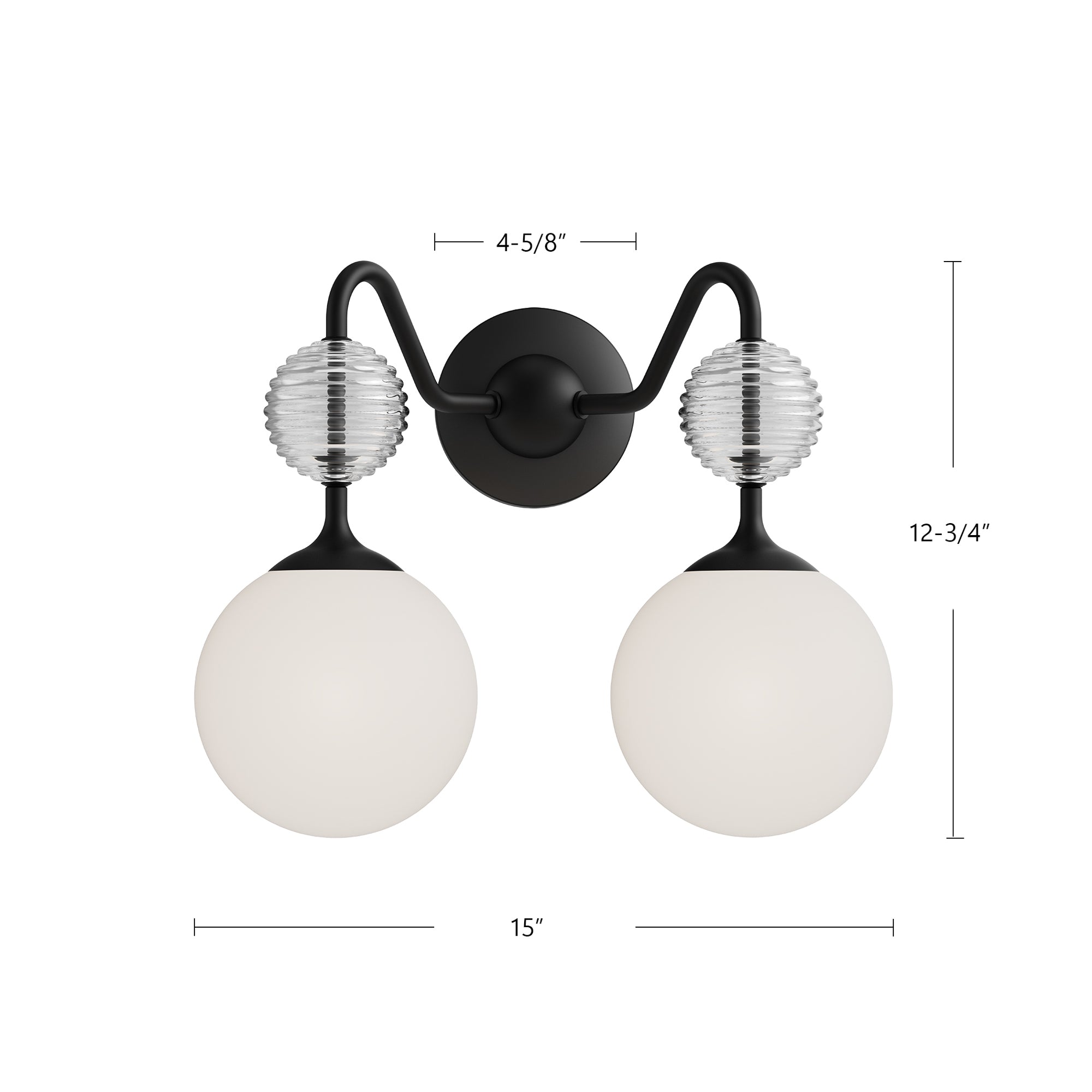 Celia 15-in Steel Vanity Light