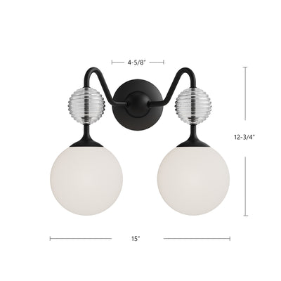 Celia 15-in Steel Vanity Light