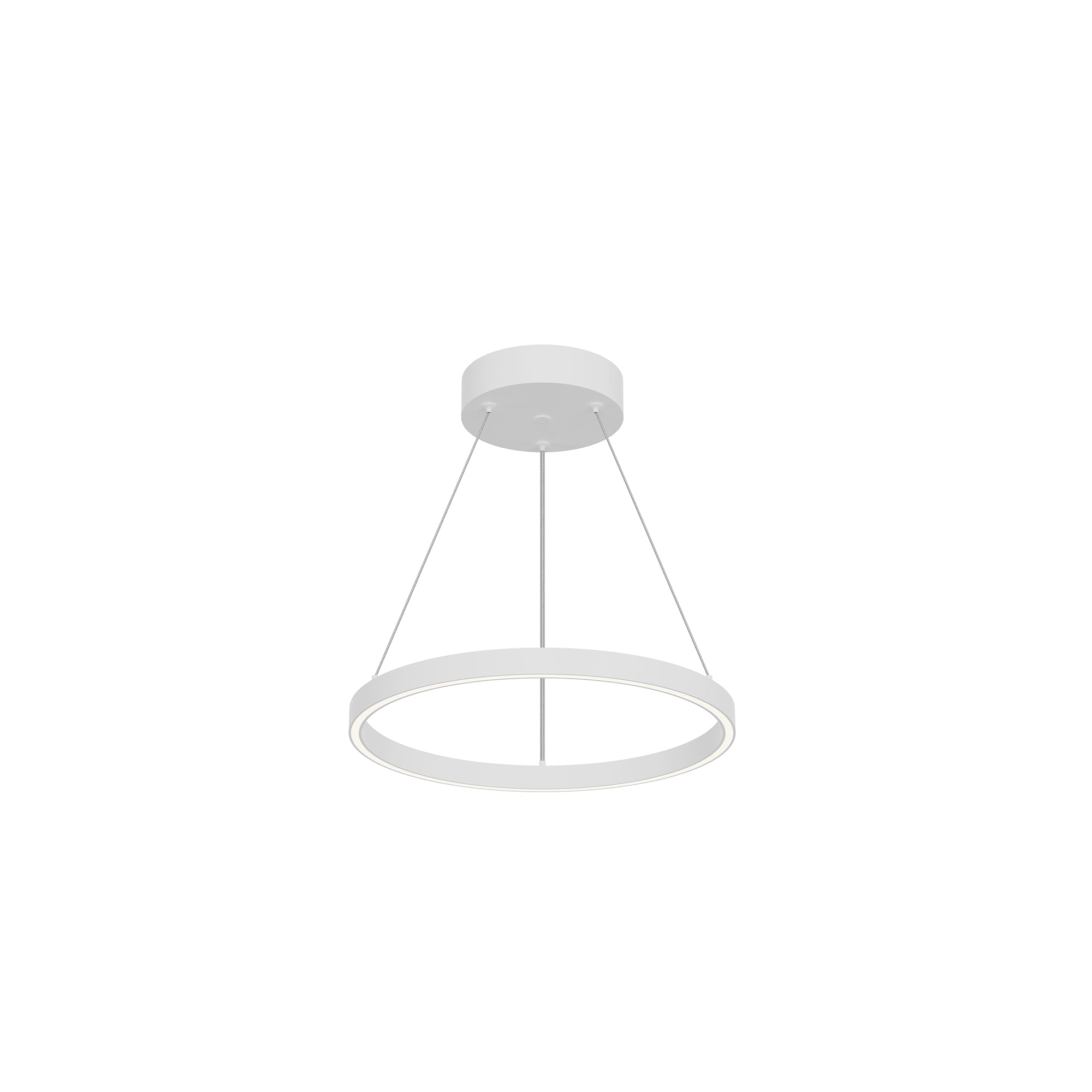 Cerchio 18-in Dimmable LED Downlight Pendant