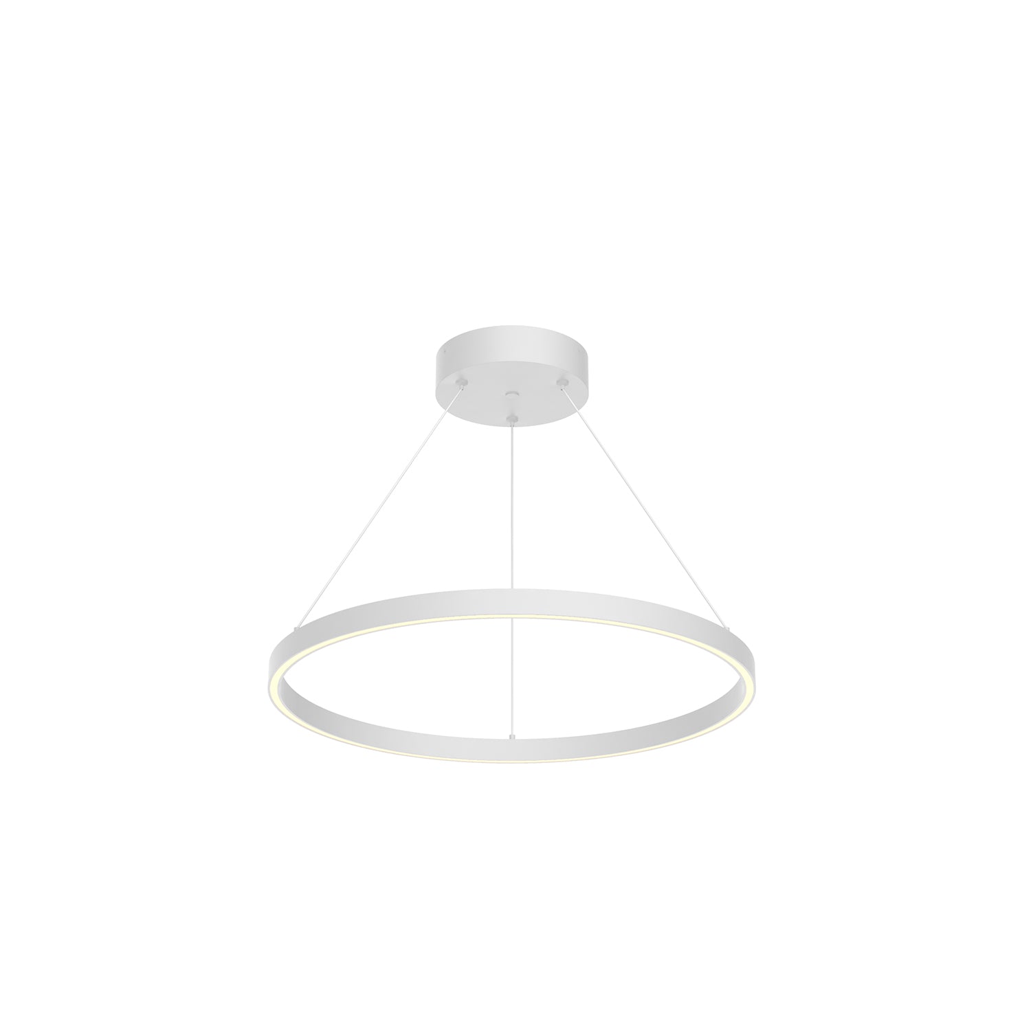 Cerchio 24-in Dimmable LED Downlight Pendant