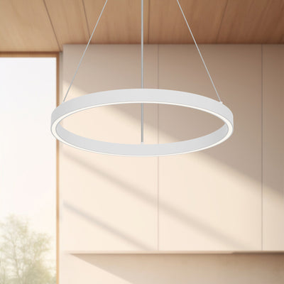 Cerchio 18-in Dimmable LED Pendant